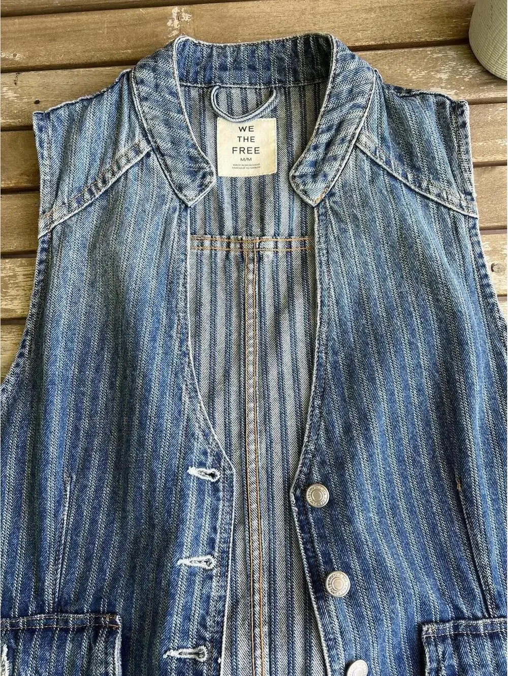 Free People, We the Free Kaden Vest size Medium - Picture 2 of 7